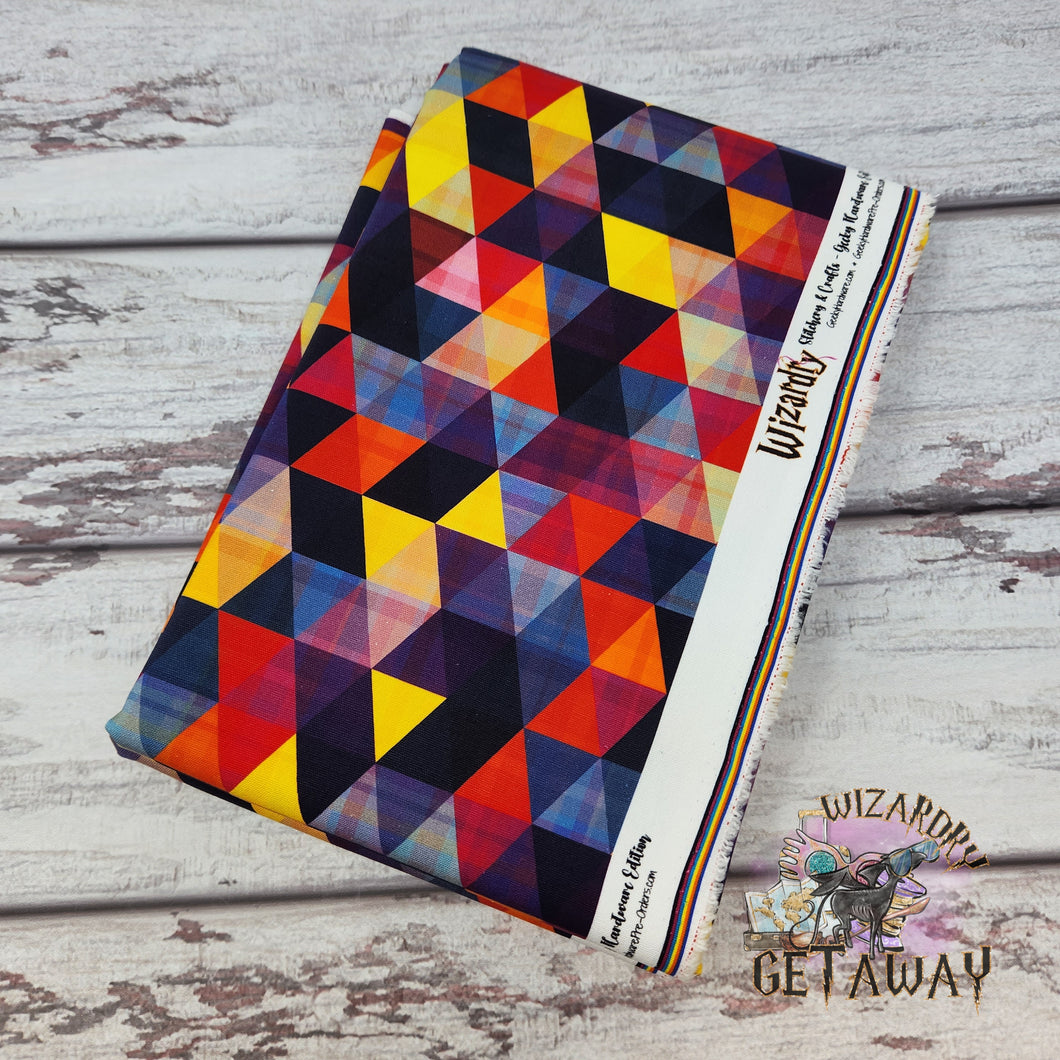 Geo - Cotton Canvas Getaway Fabric