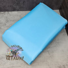 Load image into Gallery viewer, Light Aqua Water Resistant Polyester Lining
