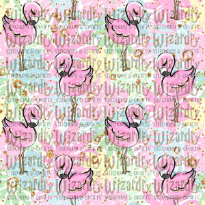 **Pre-Order #30:  8-14 Week TAT**  Pink Flamingos