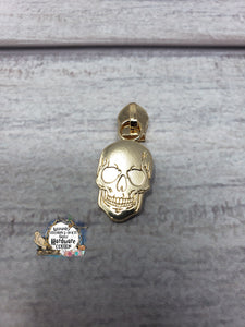 **Pre-Order #21: 14 Week TAT**  Skull #5 Nylon Zipper Pull