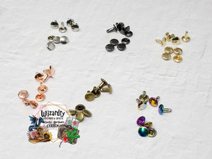**Pre-Order #15:  12 Week TAT**  Rivets 9mm*9mm - Pack of Twenty