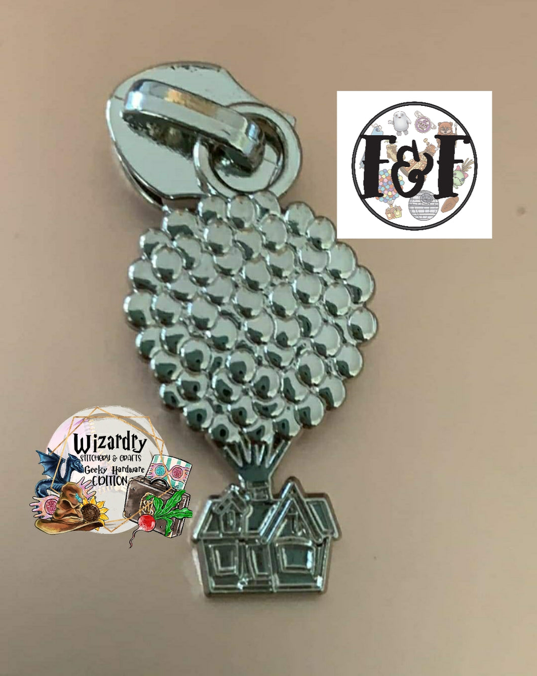 **Pre-Order #13: 12 Week TAT** Fizgig Collaboration A #5 Nylon Zipper Pull