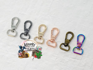 **Pre-Order #15: 12 Week TAT**  1/2" (13mm) "Portal" Push Gate Clasp (Single)