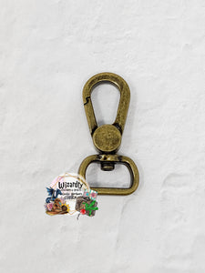 **Pre-Order #15: 12 Week TAT**  1/2" (13mm) "Portal" Push Gate Clasp (Single)